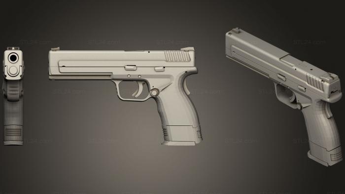 Оружие (Оружие 0311, WPN_0073) 3D модель для ЧПУ станка